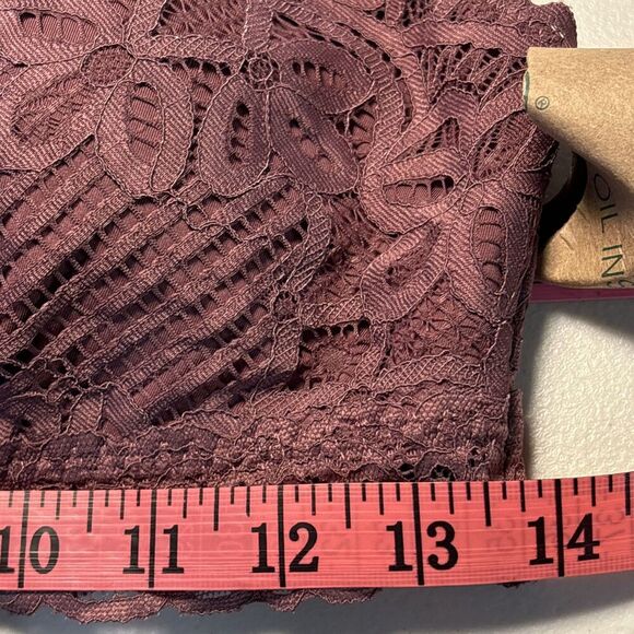 Maurice’s Padded Lace Racerback Bralette Purple Lightweight Women’s Medium - Picture 10 of 11